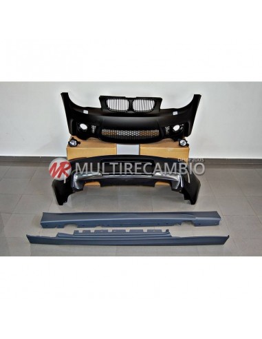 CONJUNTO DE PARAGOLPES DELANTEROS, TALONERAS Y PARAGOLPES TRASERO PARA EL BMW E81, 2005 A 2011.