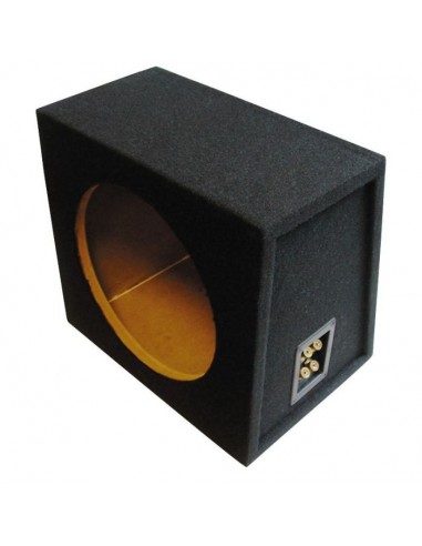 Caja subwoofer MDF 15 '' 2x conexión (27,5 / 35x47,5x45,5cm)