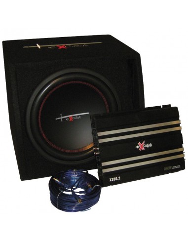 Excalibur X1 BassPack (BoomBox / Amplificador / Juego de cables)