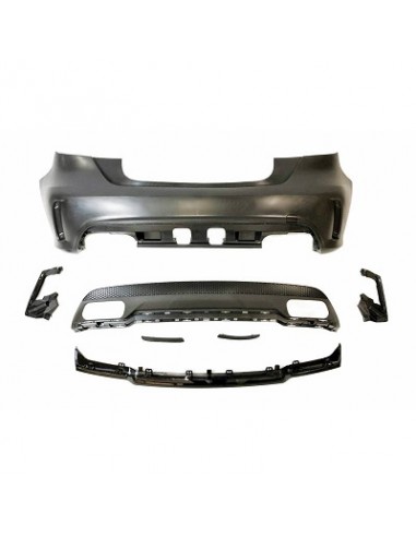 Paragolpes Trasero Mercedes W176 A45 2012-2015 Look AMG