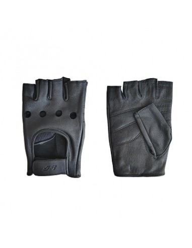 Guantes vintage negros sin dedos...