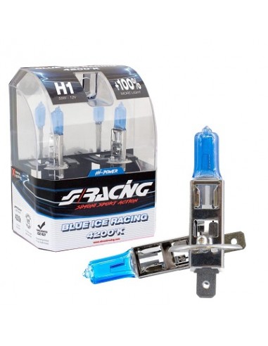 Halógeno H1 Blue Ice Racing