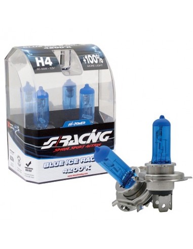 Halógeno H4 Blue Ice Racing