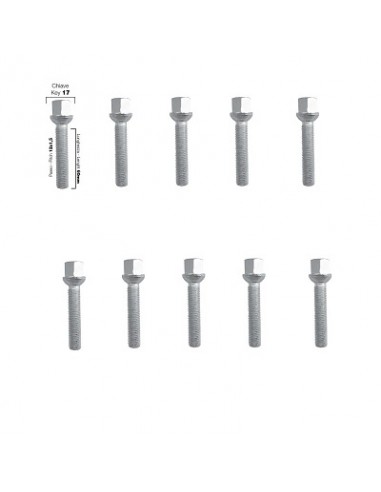 10 tornillos ch.17 12x1,5 l.60mm...