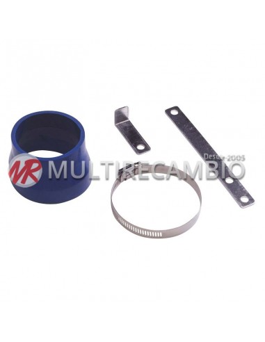 Filtro de aire Juego de accesorios - Goma de conexión 68> 76 mm / Abrazadera de manguera / Tira de metal